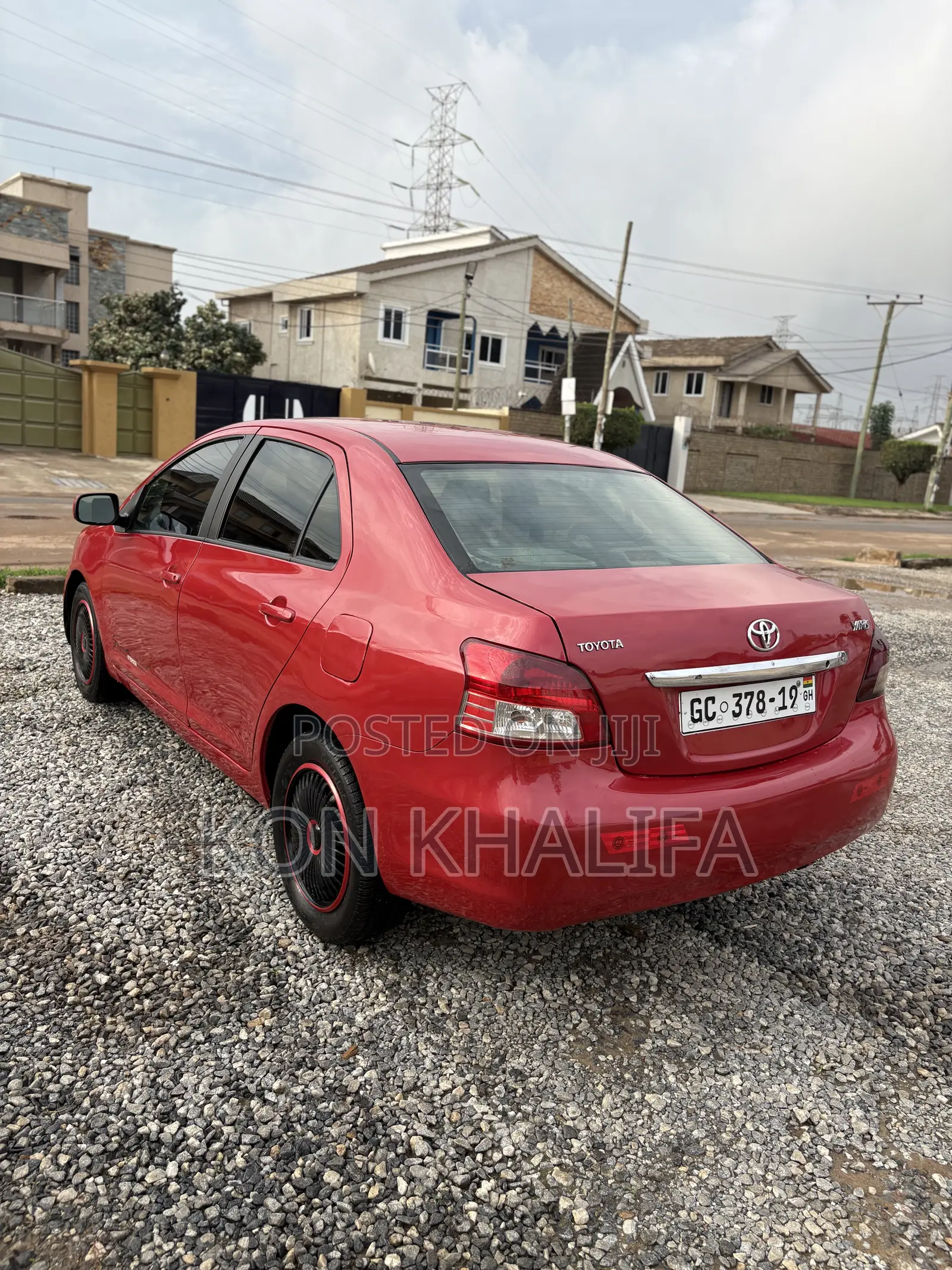 Toyota Yaris 1.5 2008 Red