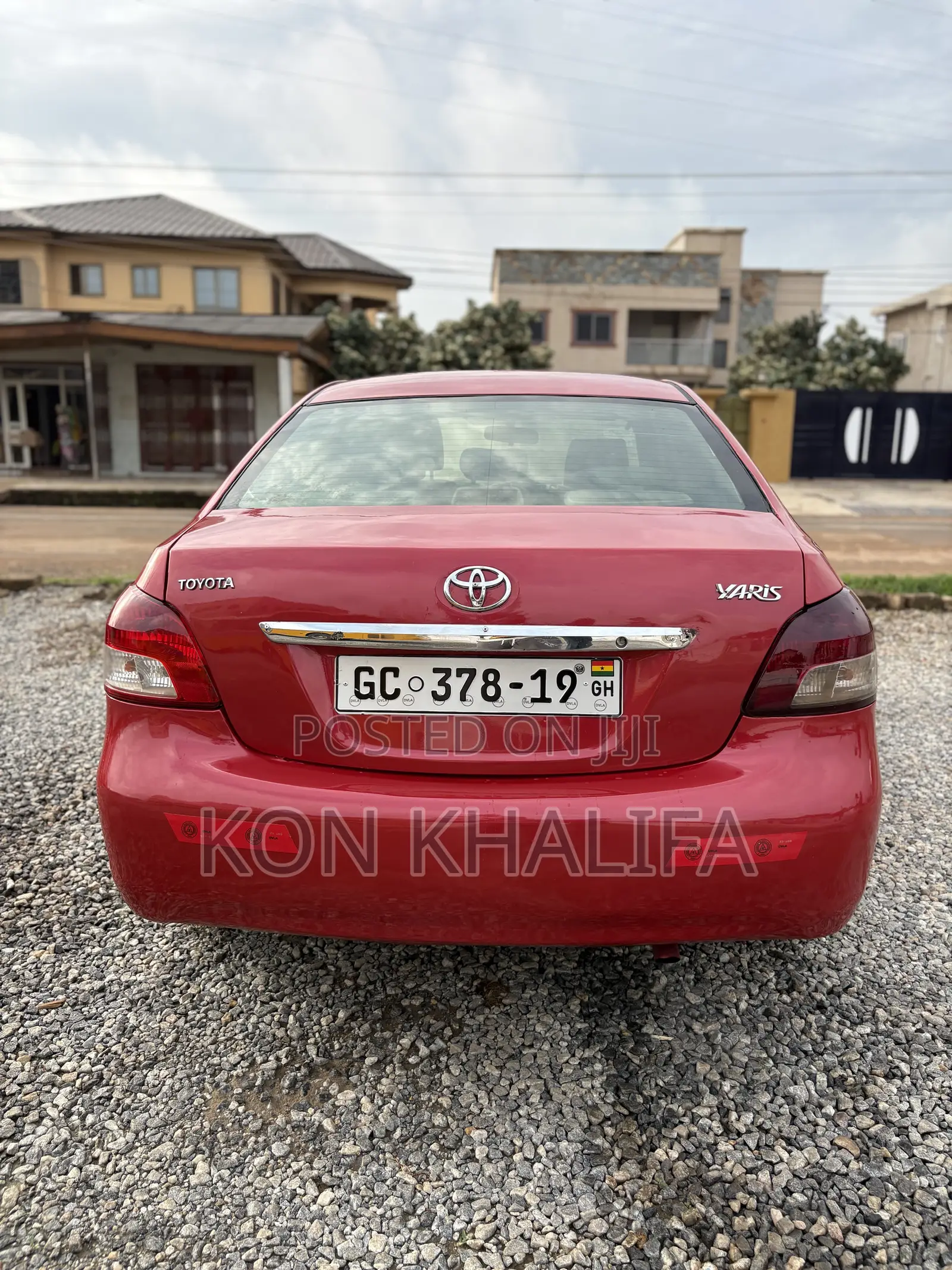 Toyota Yaris 1.5 2008 Red