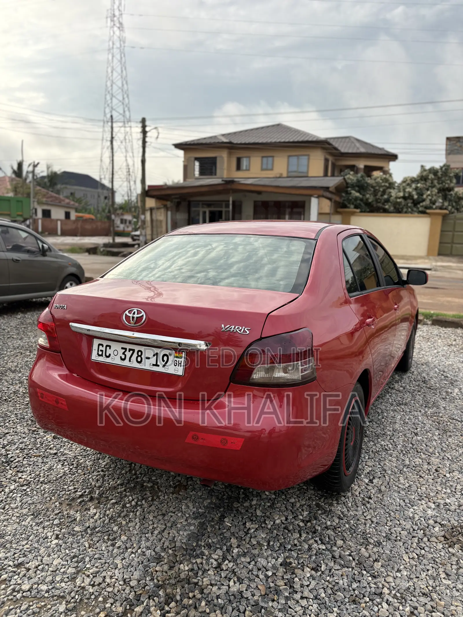 Toyota Yaris 1.5 2008 Red