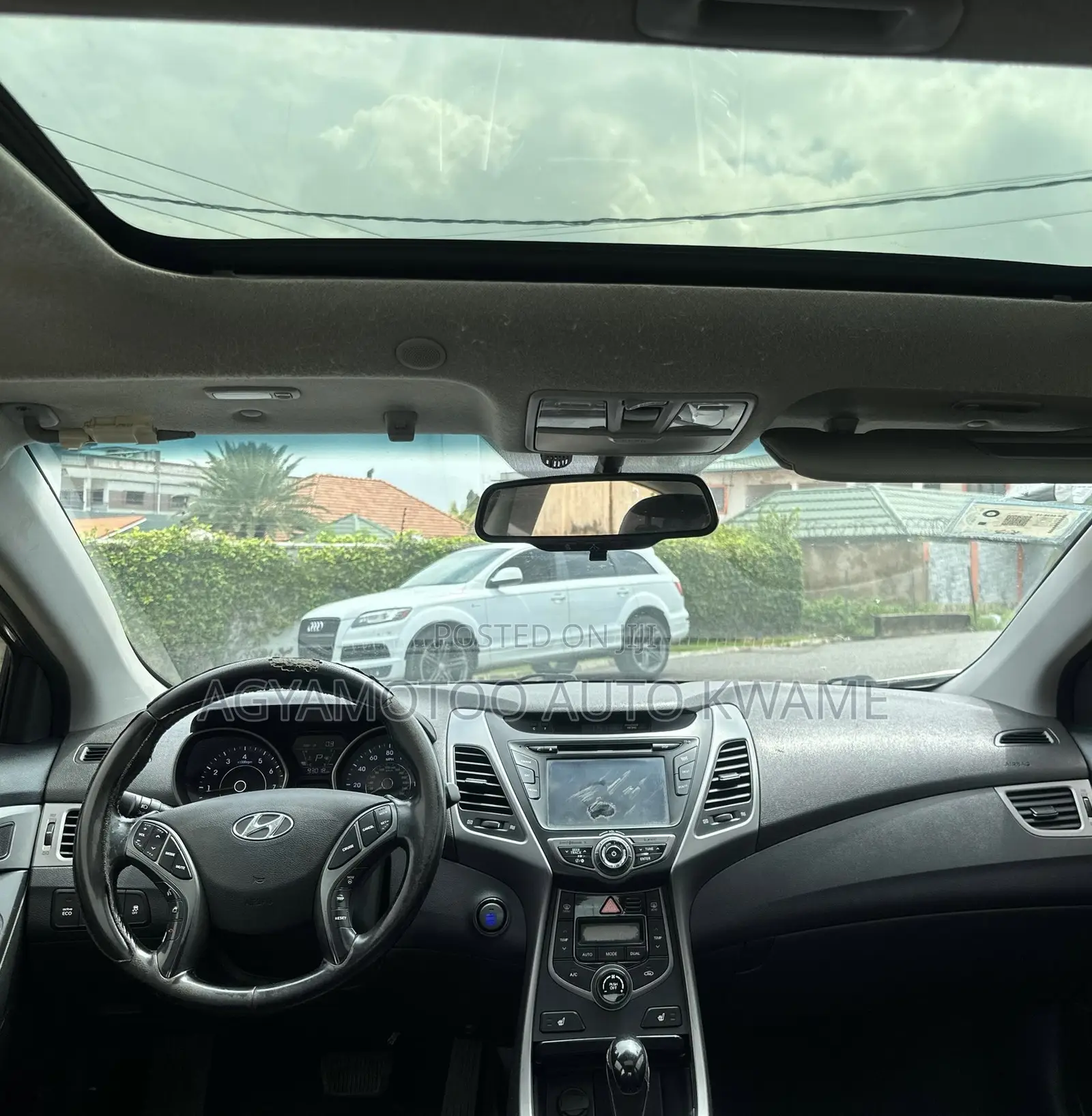 Hyundai Elantra Limited 4dr Sedan (1.8L 4cyl 6A) 2014 Gray