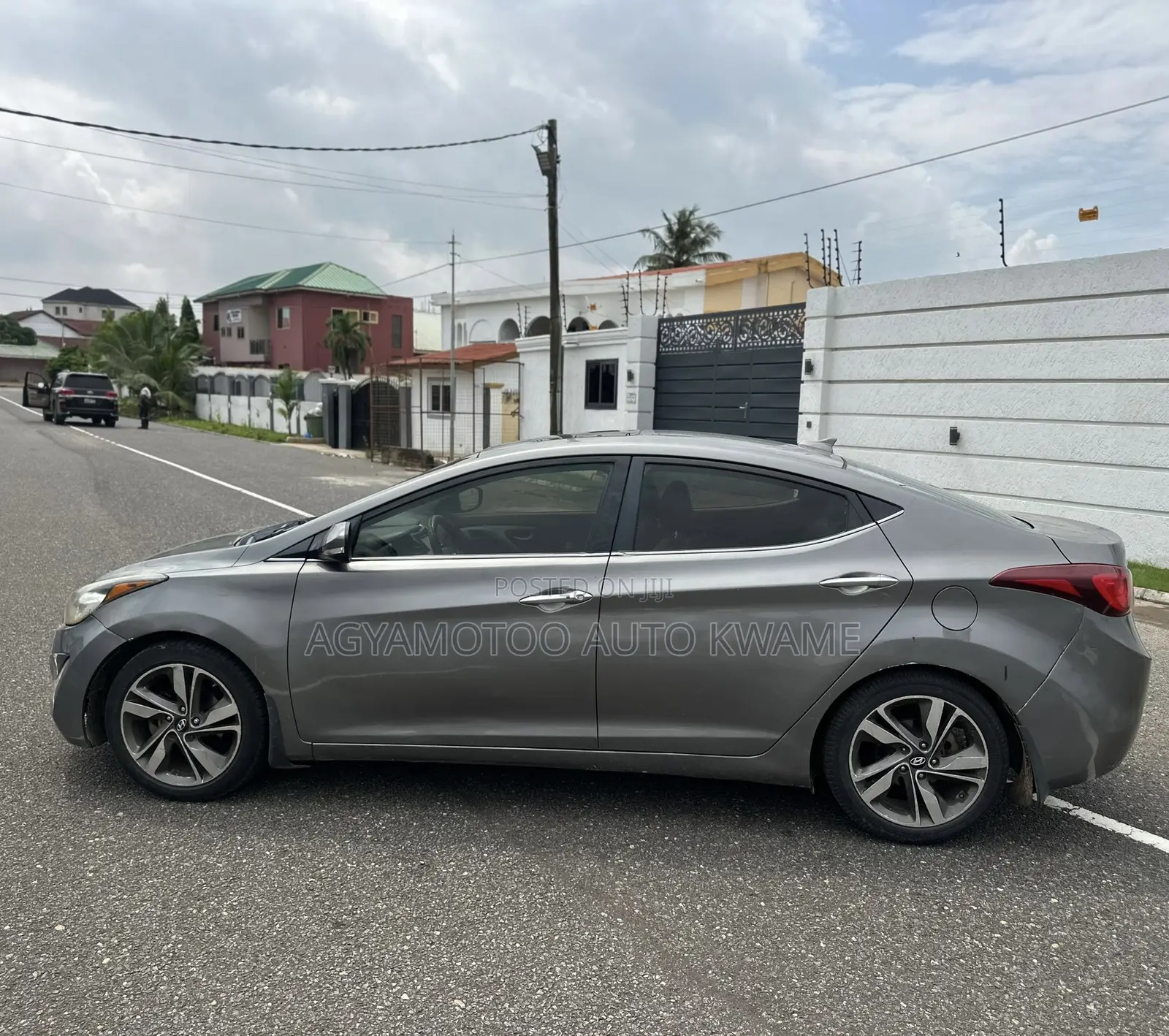 Hyundai Elantra Limited 4dr Sedan (1.8L 4cyl 6A) 2014 Gray