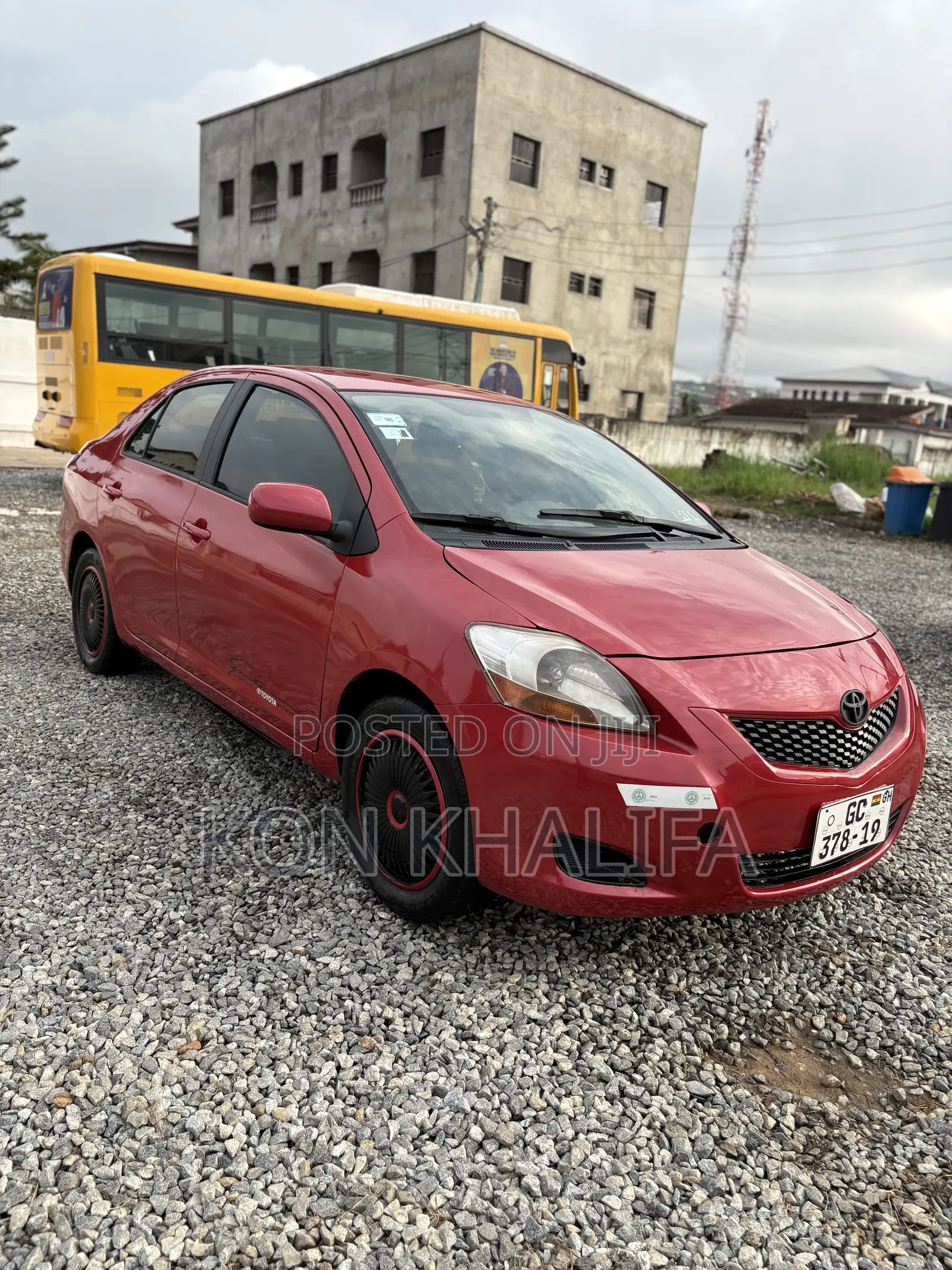 Toyota Yaris 1.5 2008 Red