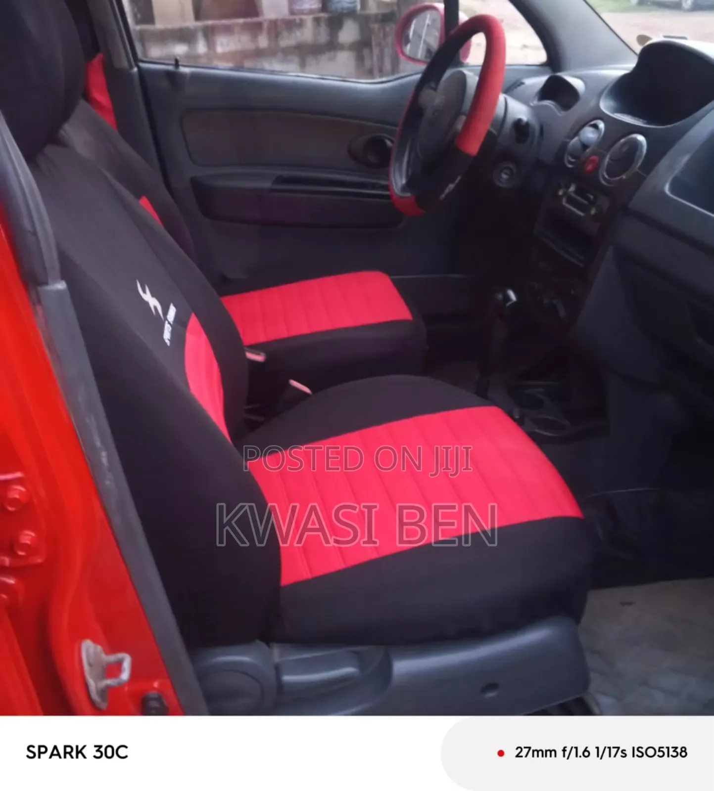Daewoo Matiz 2007 Red