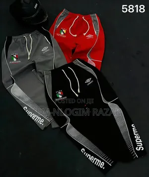 Original Supreme and Rhude Parker Joggers Available in Stock
