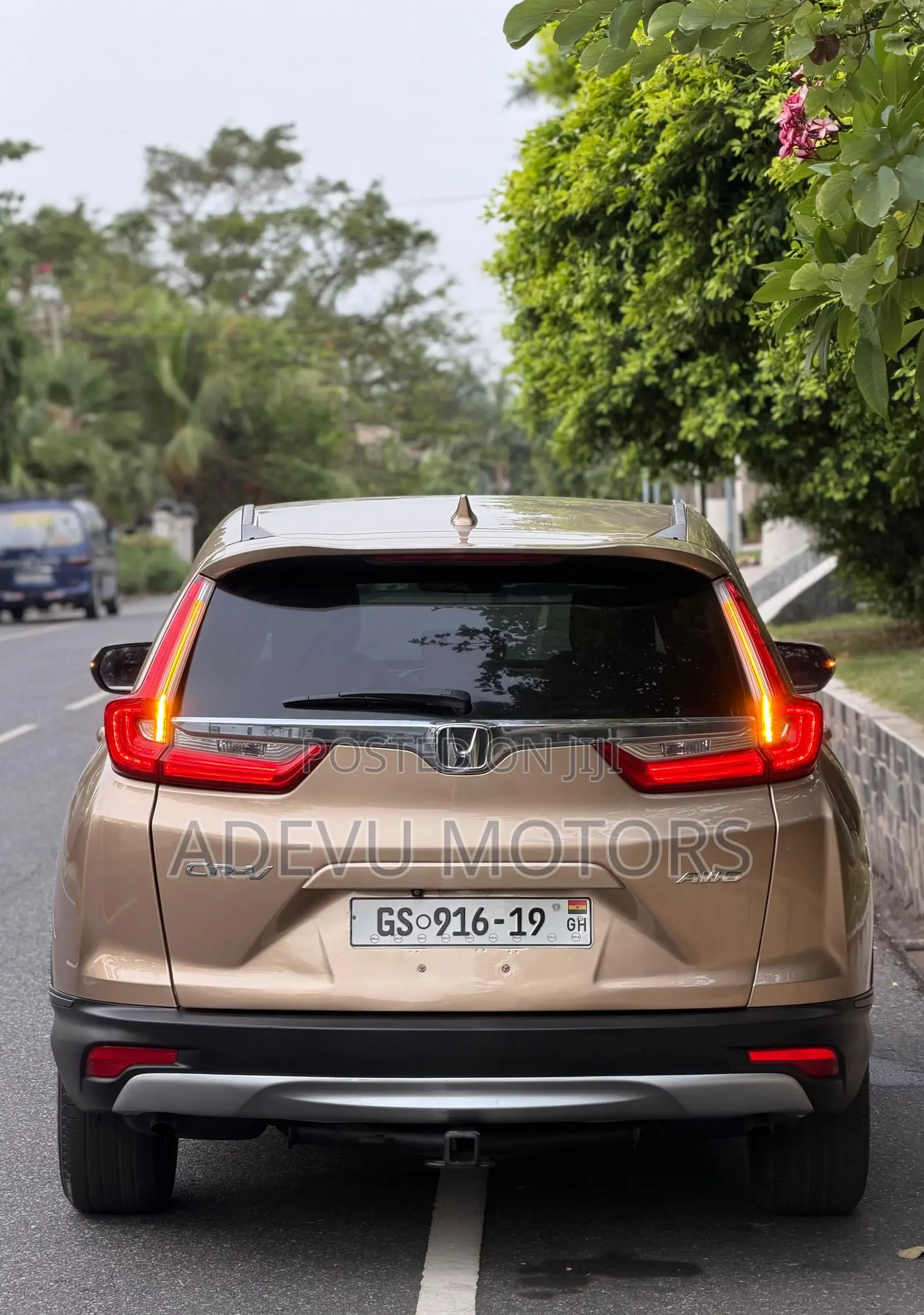 Honda CR-V EX-L 4dr SUV (1.5L 4cyl CVT) 2017 Gold