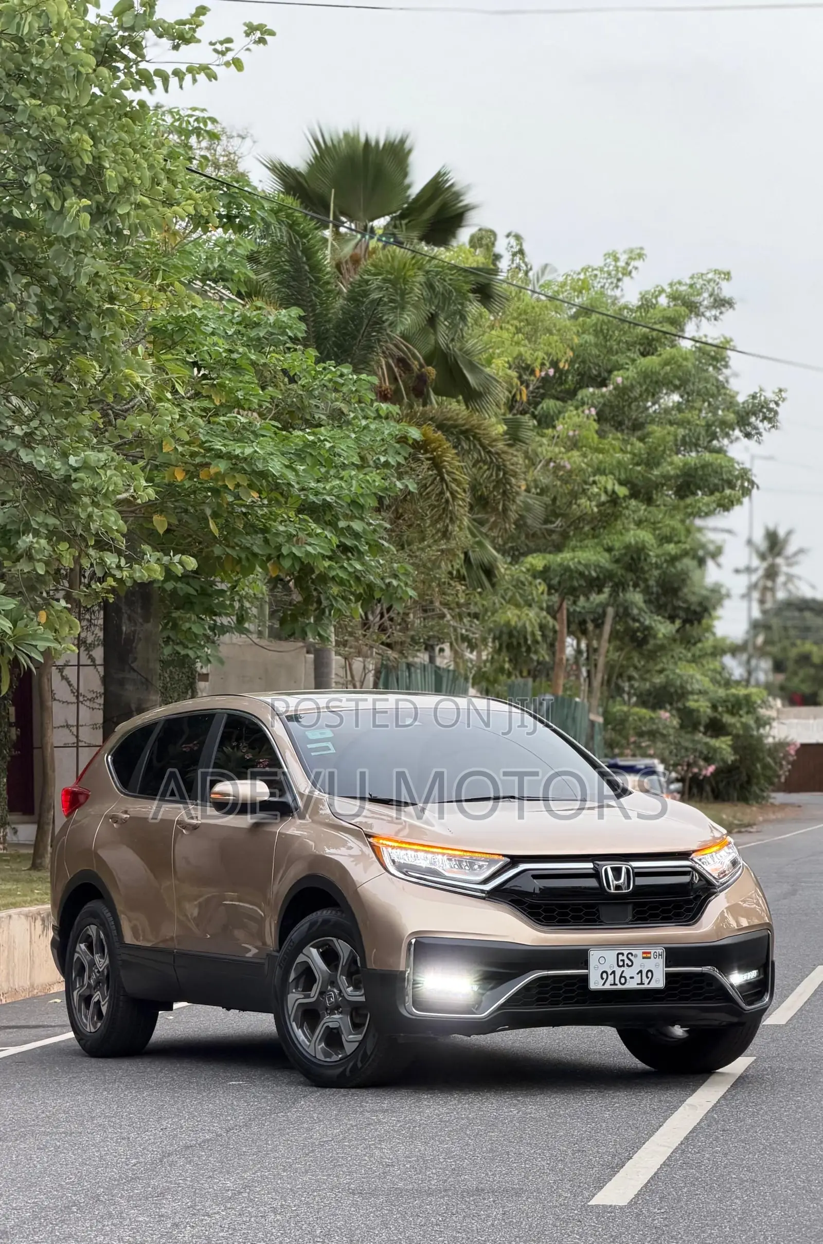 Honda CR-V EX-L 4dr SUV (1.5L 4cyl CVT) 2017 Gold