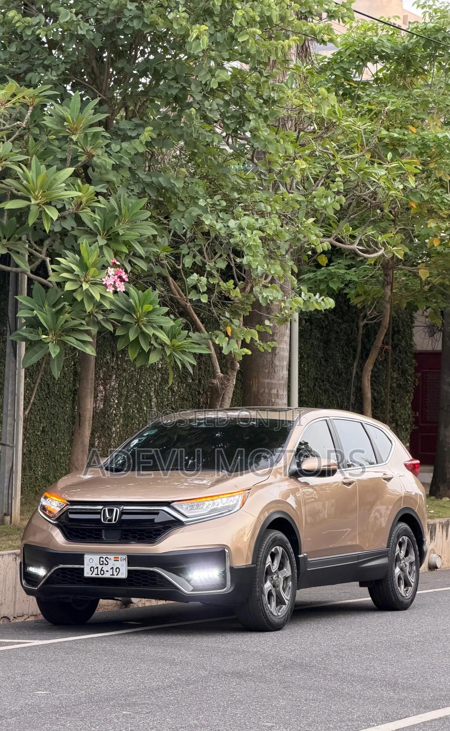 Honda CR-V EX-L 4dr SUV (1.5L 4cyl CVT) 2017 Gold