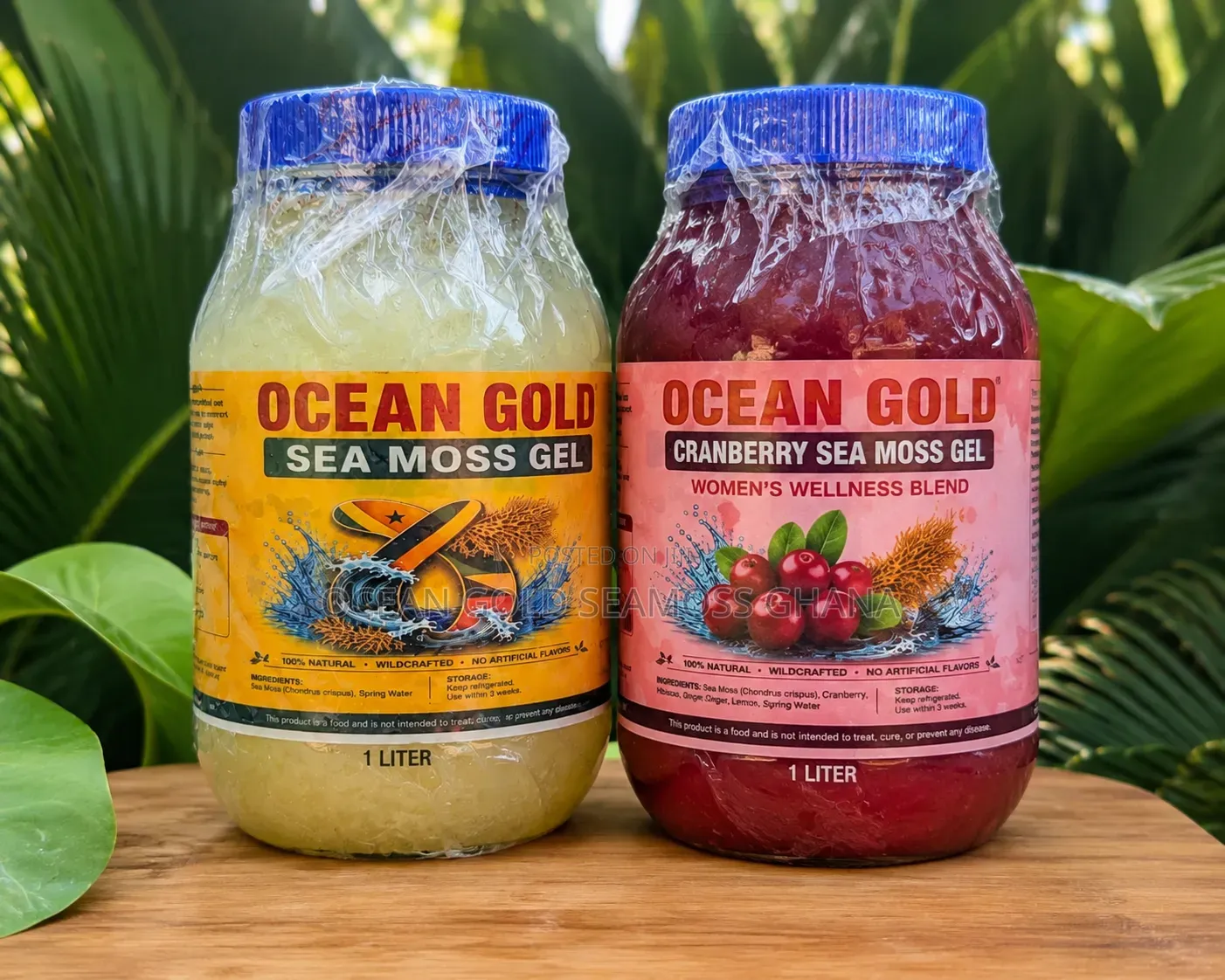 Seamoss Infused With Cranberry