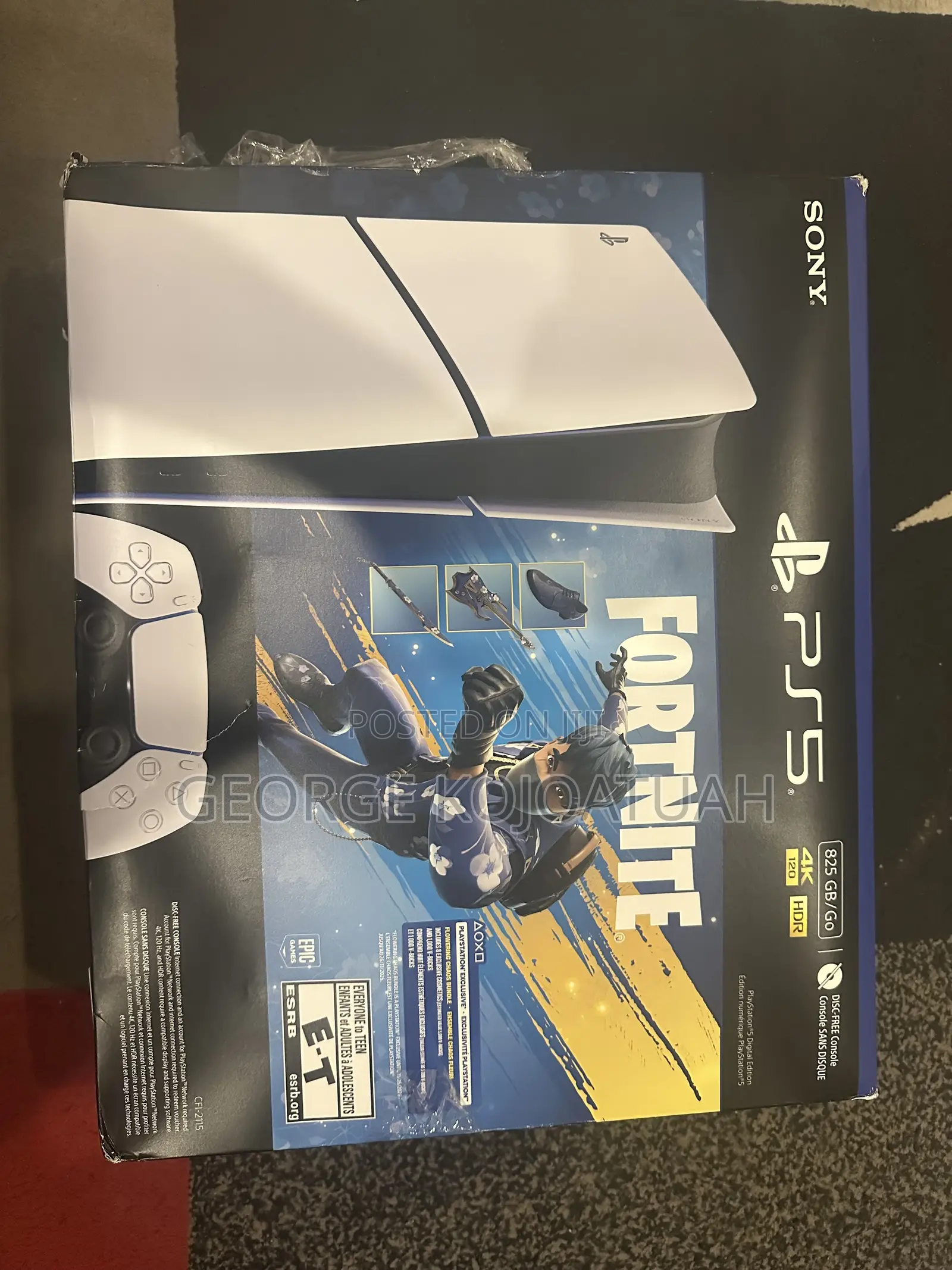 Playstation 5 Digital Edition 825gb – Fortnite Flowering Chaos Bundle