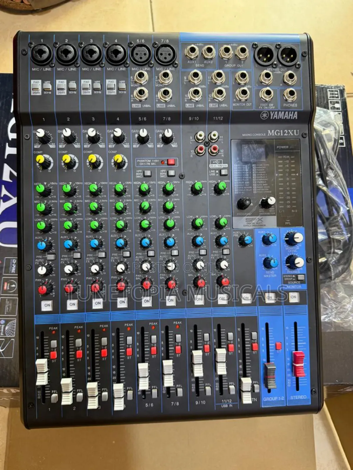Yamaha Mg12xu 12-Channel Mixer