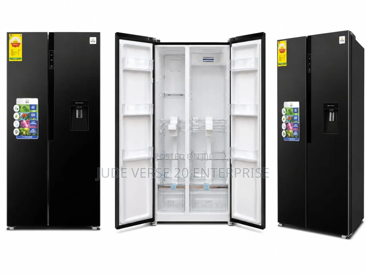 Oscar Side by Side Refrigerator- 520l