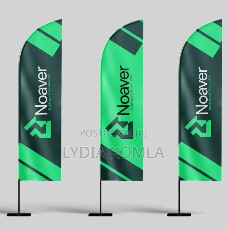 Teardrop,Feather,Telescopic Flag With Printing
