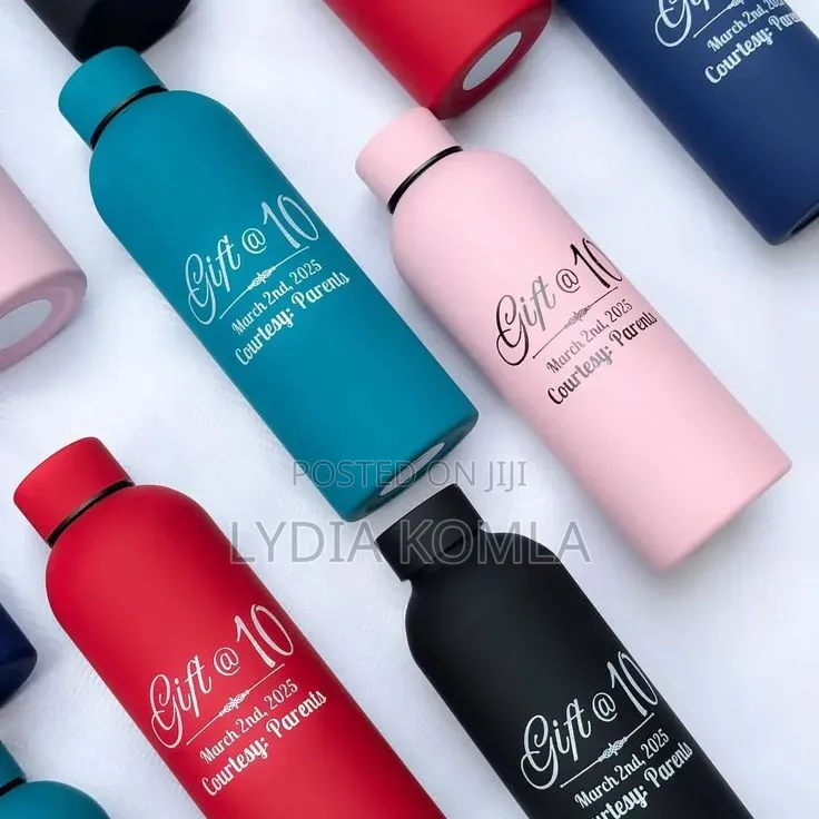 Coated Bottle With Branding