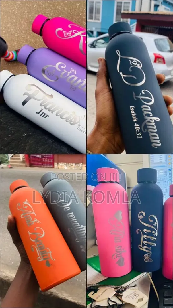 Coated Bottle With Branding