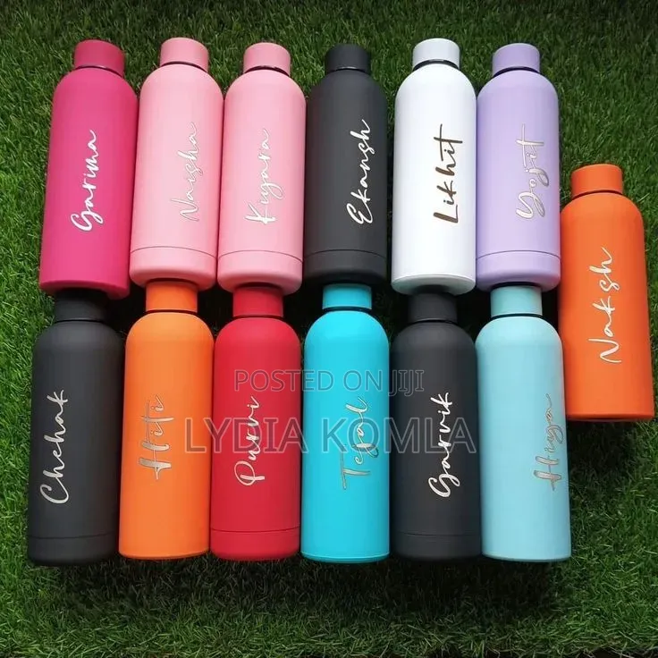 Coated Bottle With Branding