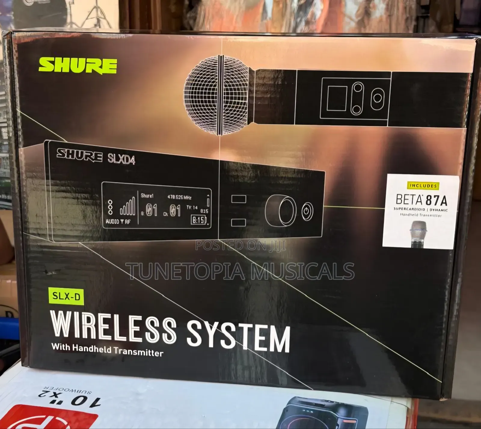 Shure SLX-D Single Wireless Handheld Microphone