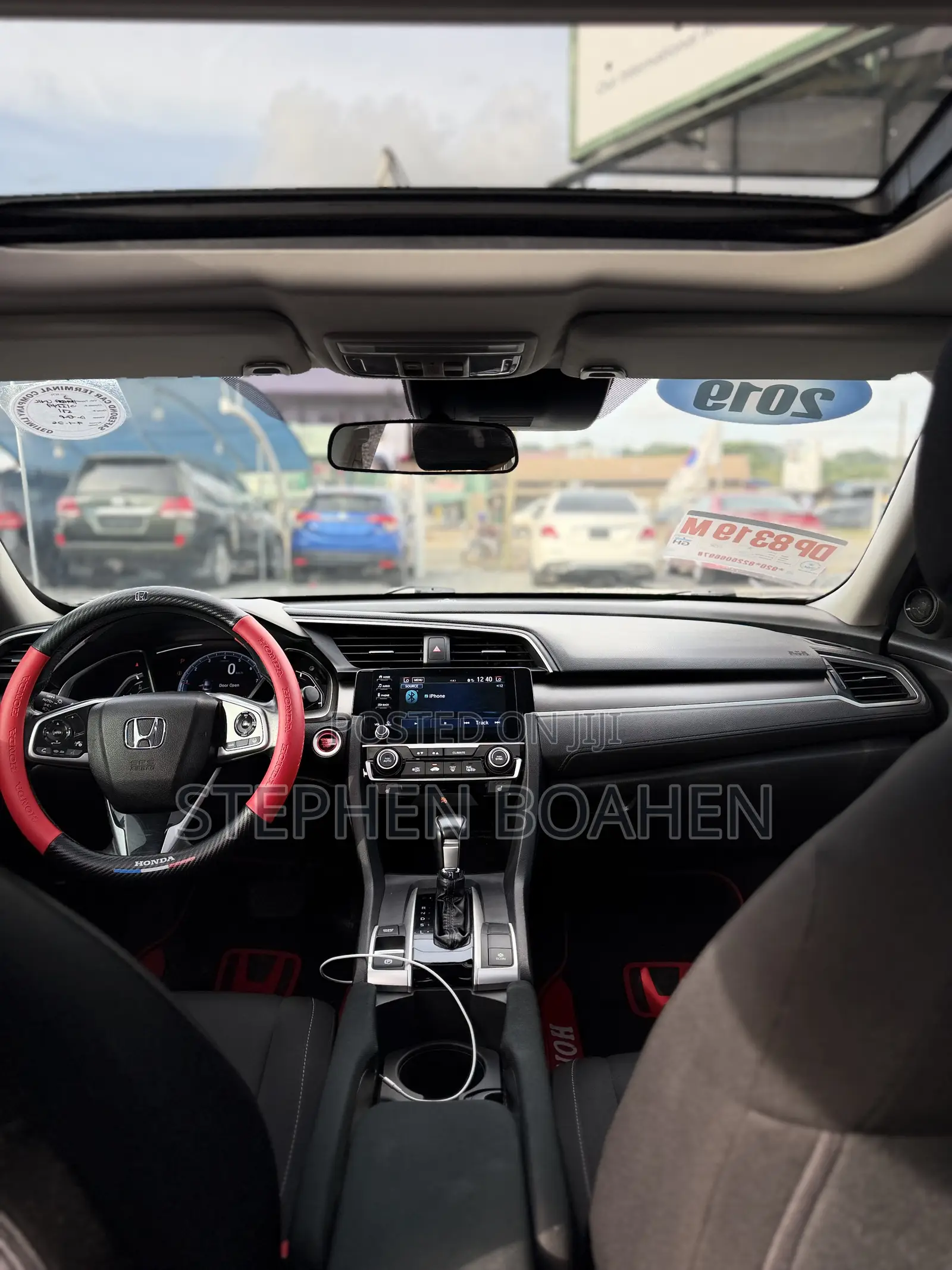 Honda Civic EX Sedan 2019 White
