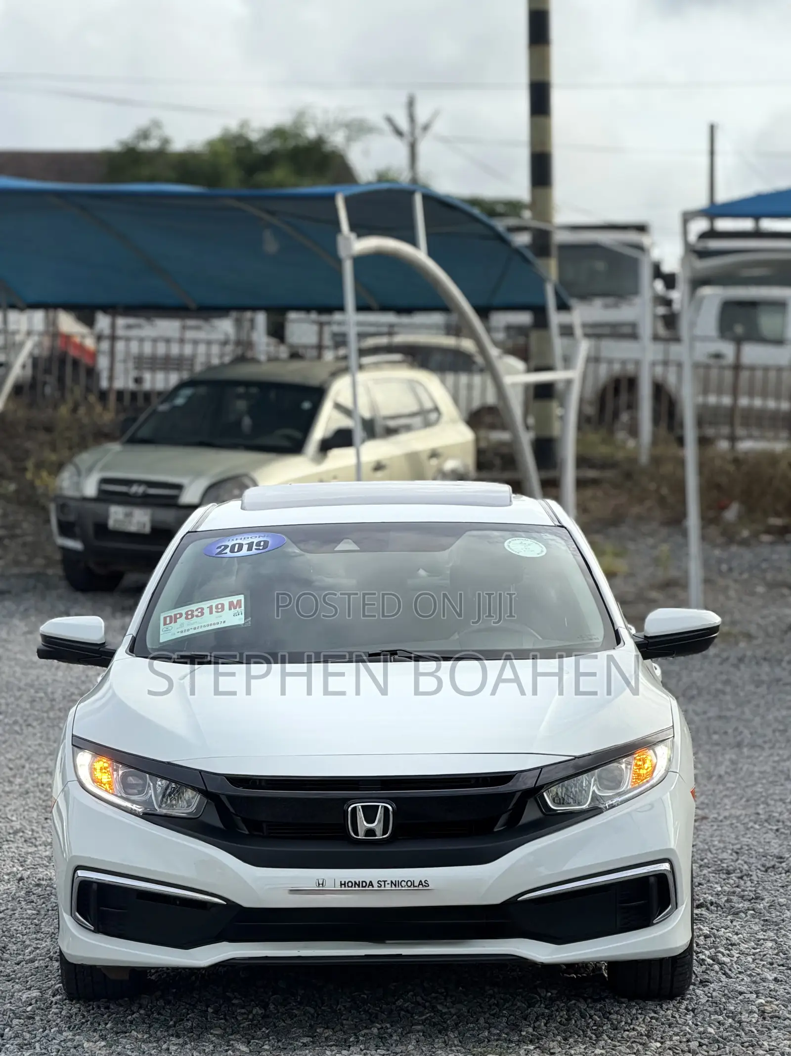 Honda Civic EX Sedan 2019 White