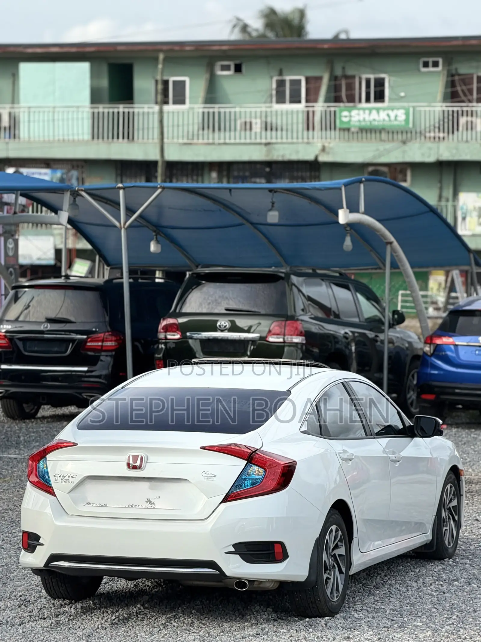 Honda Civic EX Sedan 2019 White