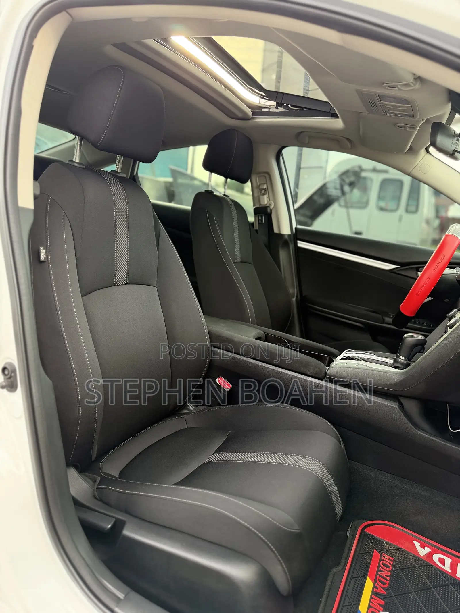 Honda Civic EX Sedan 2019 White