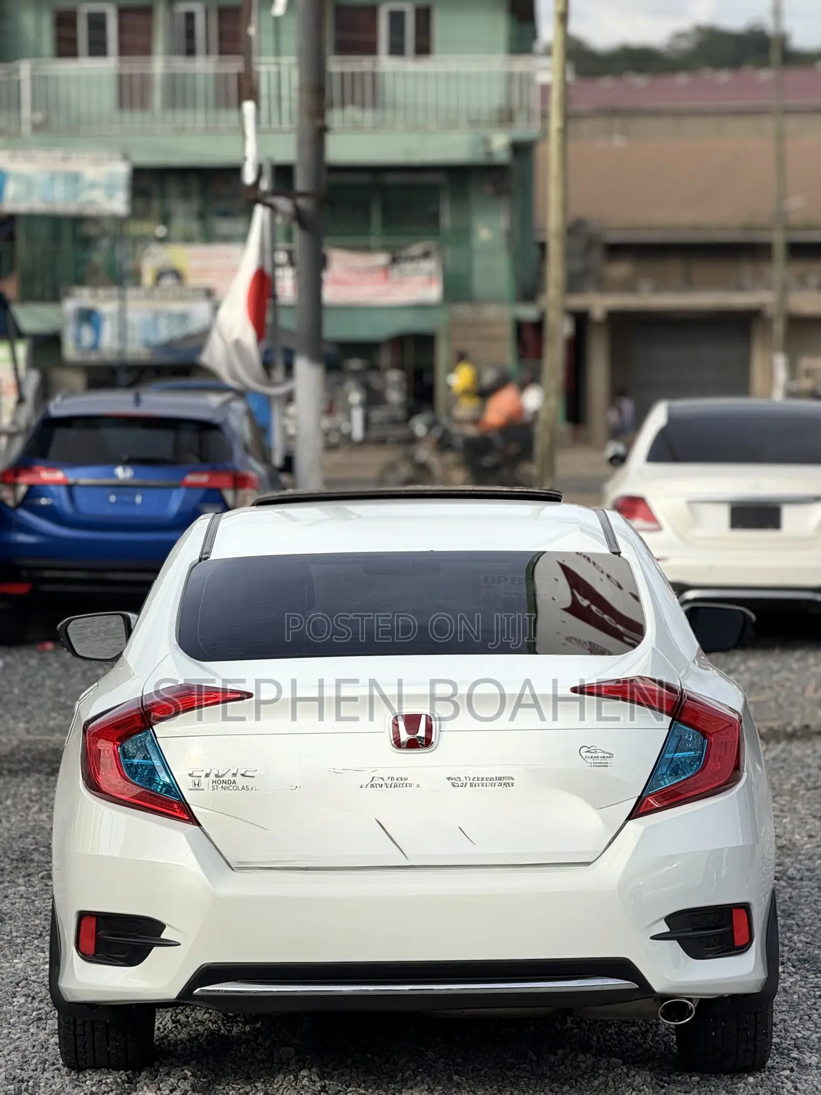 Honda Civic EX Sedan 2019 White