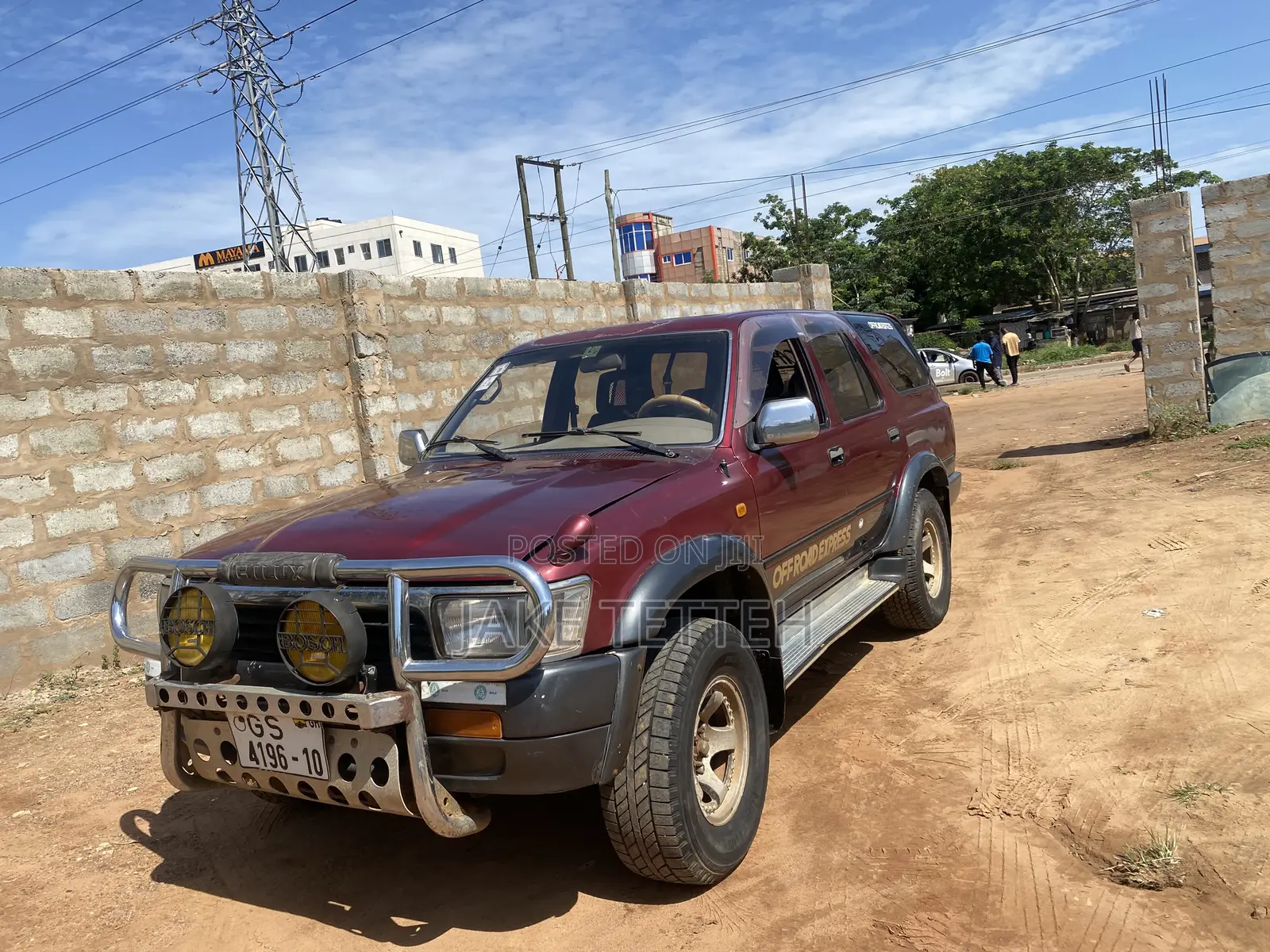 Toyota Hilux Surf 1992 Brown