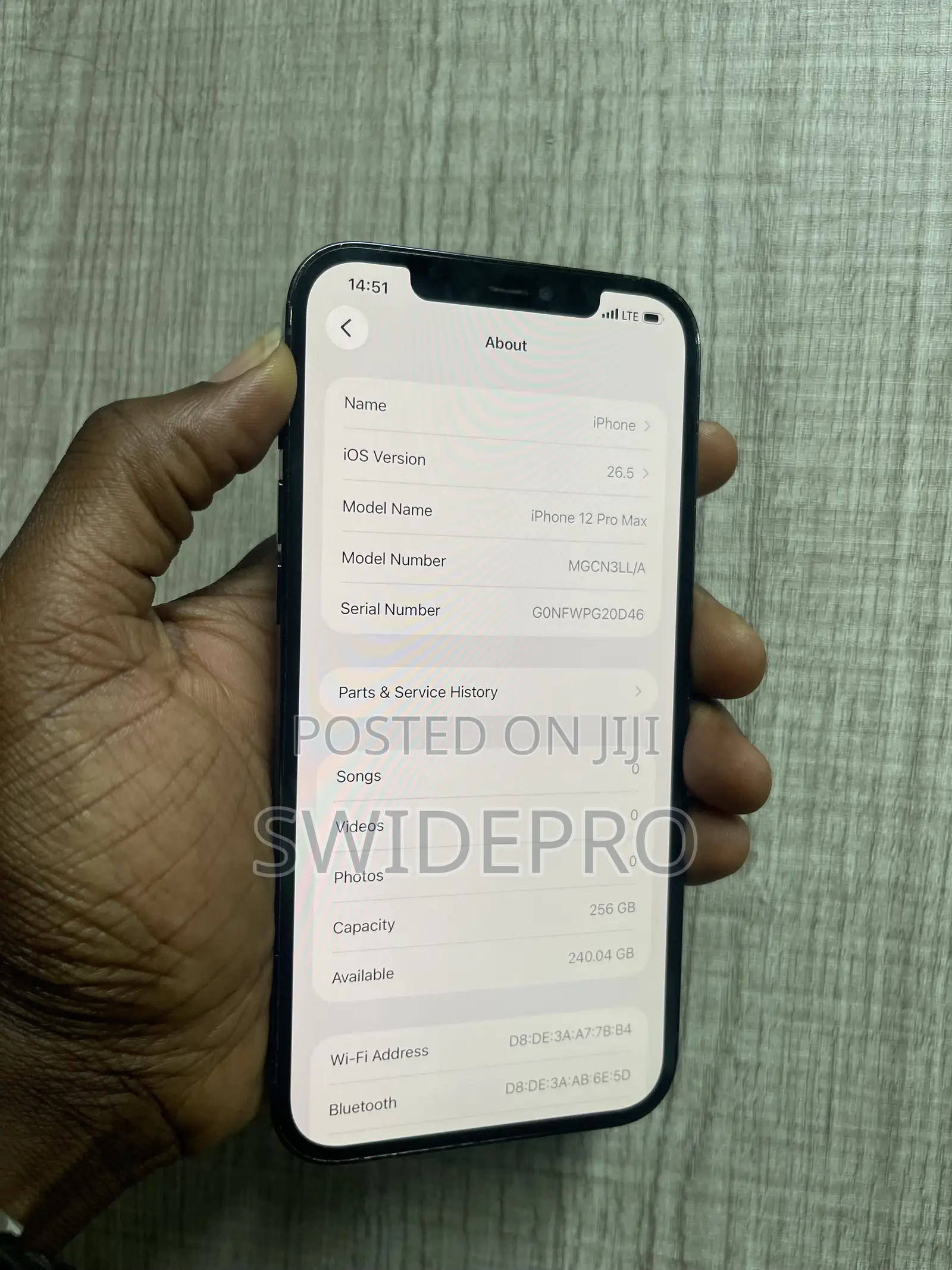 Apple iPhone 12 Pro Max 256 GB Blue