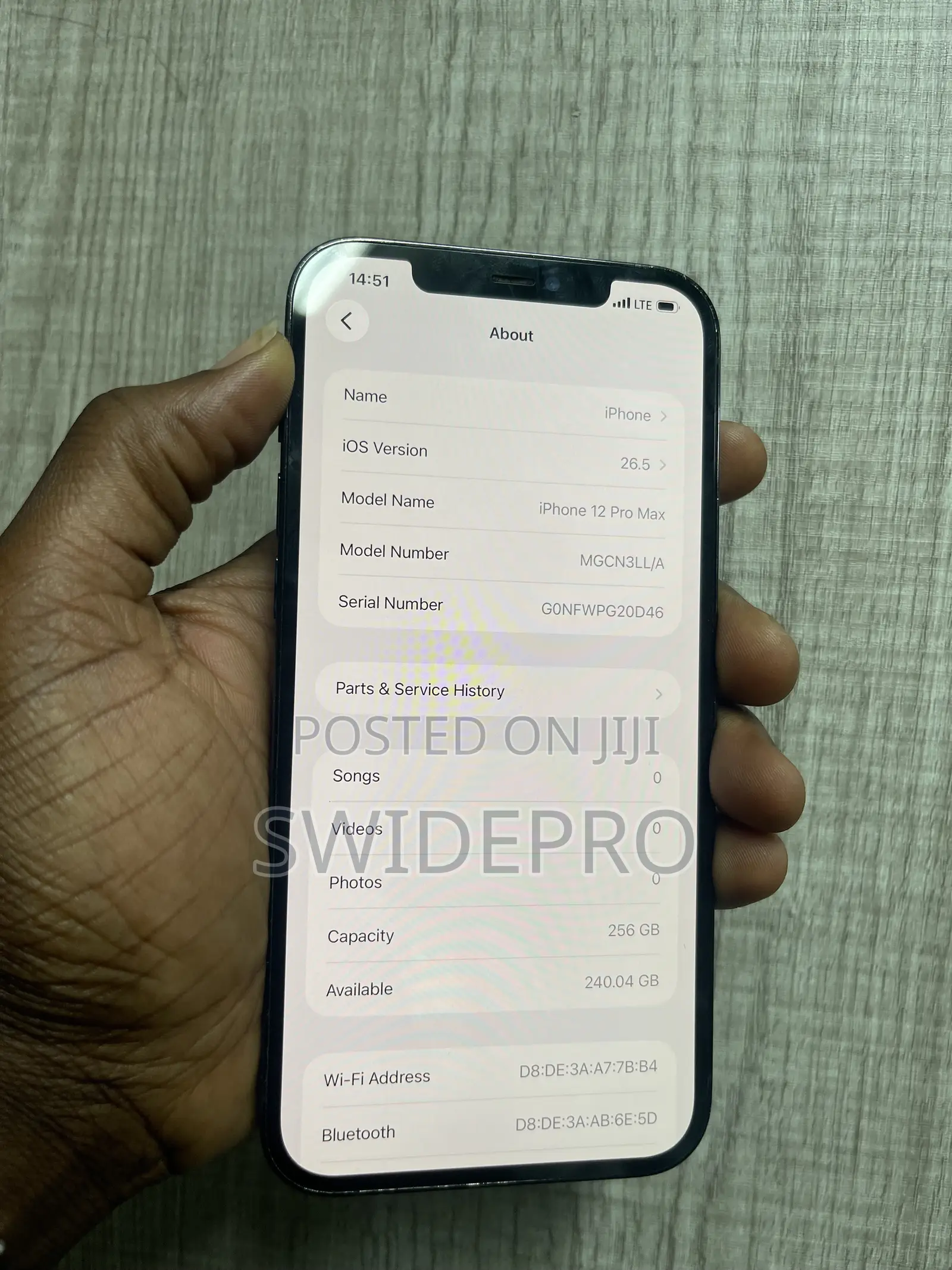 Apple iPhone 12 Pro Max 256 GB Blue