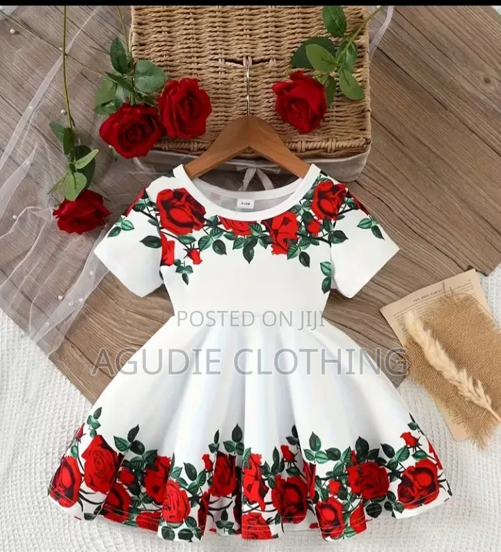 Girls Floral Dress
