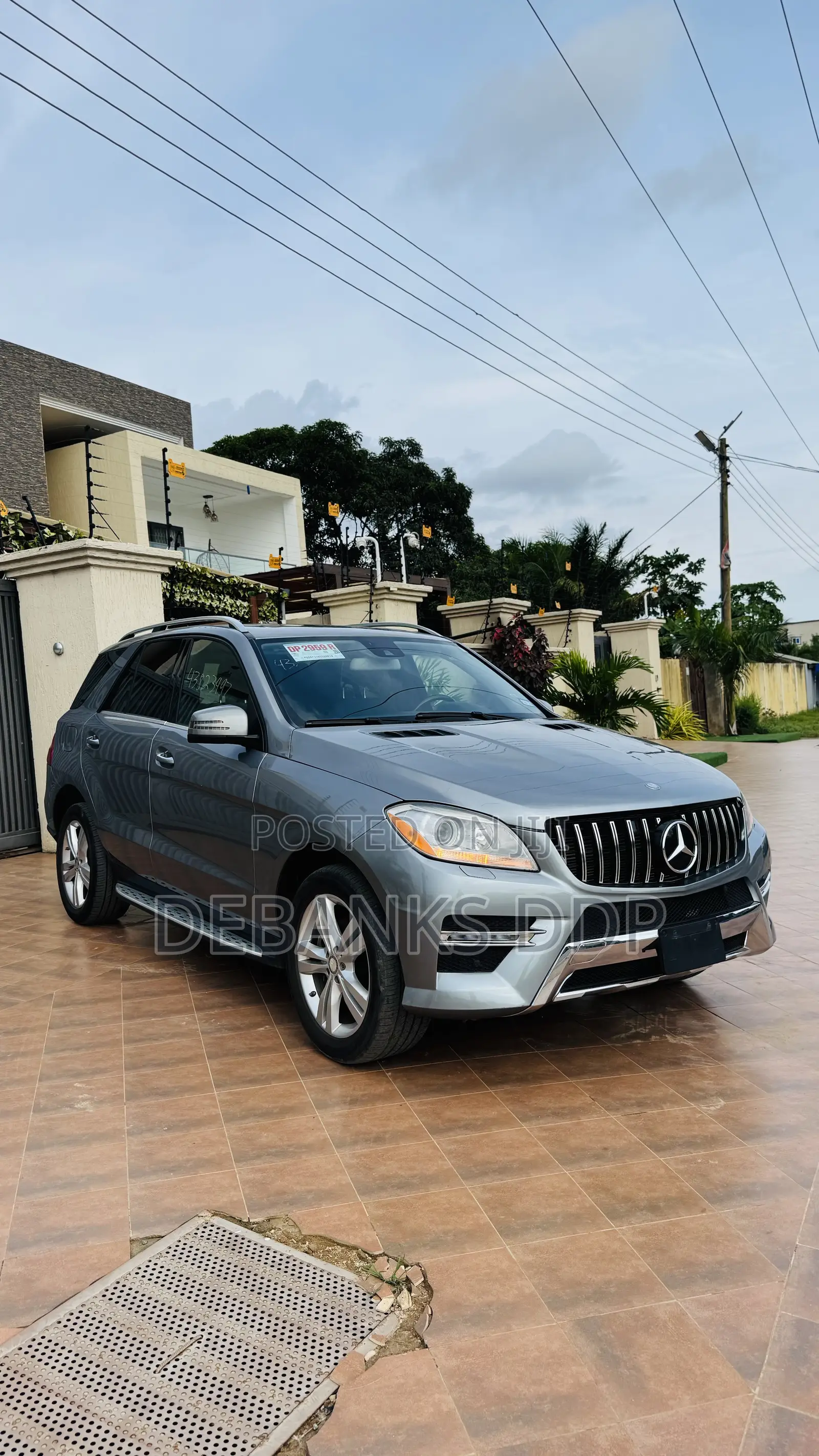 Mercedes-Benz M Class ML350 4MATIC 4dr SUV AWD (3.5L 6cyl 7A) 2015 Gray