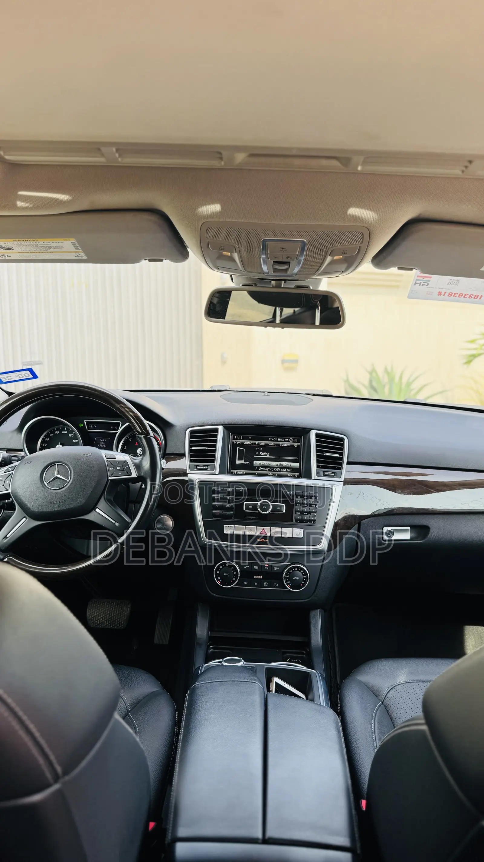 Mercedes-Benz M Class ML350 4MATIC 4dr SUV AWD (3.5L 6cyl 7A) 2015 Gray