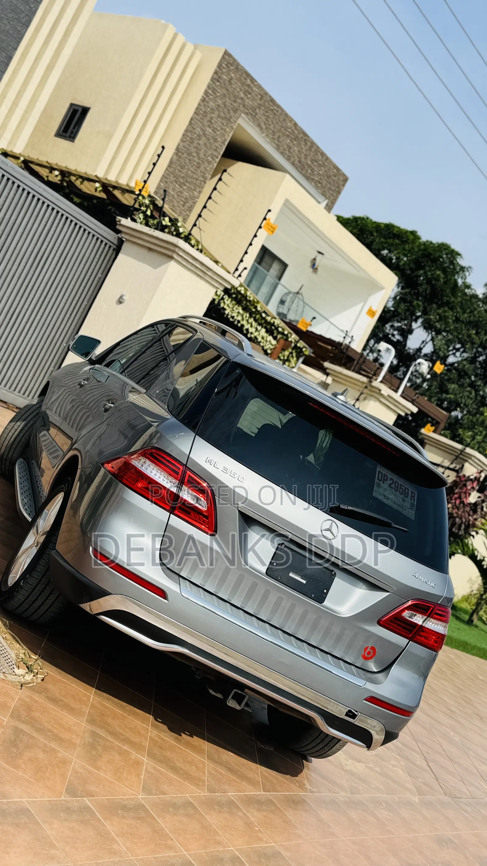 Mercedes-Benz M Class ML350 4MATIC 4dr SUV AWD (3.5L 6cyl 7A) 2015 Gray