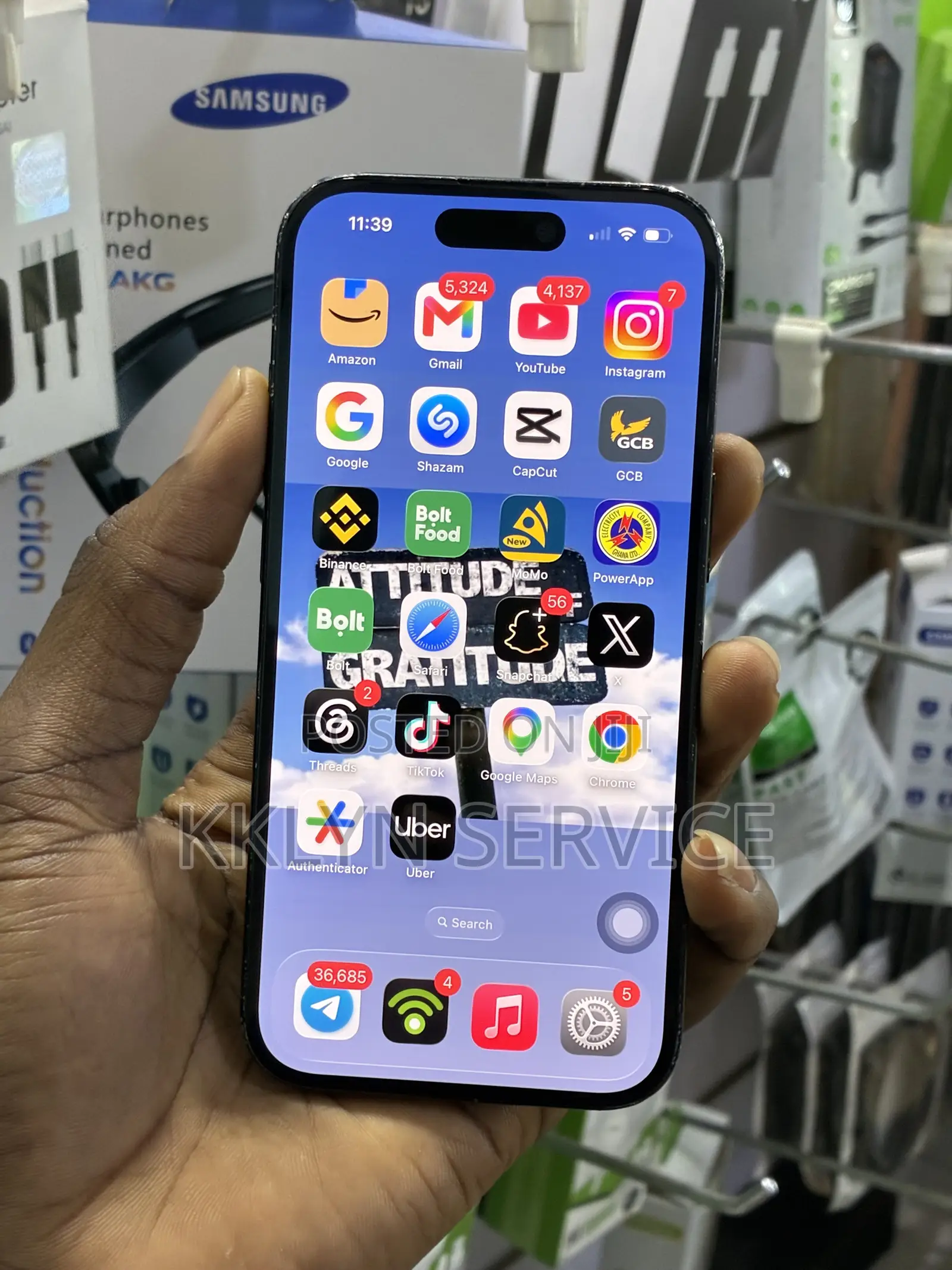 Apple iPhone 15 256 GB Black