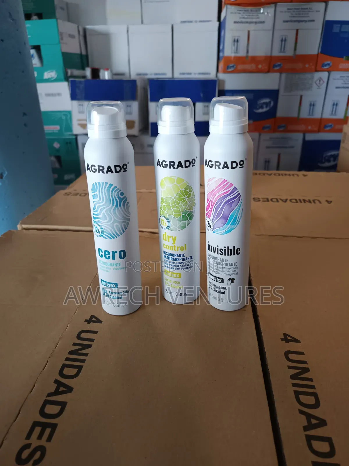 Agrado Deodorant Spray