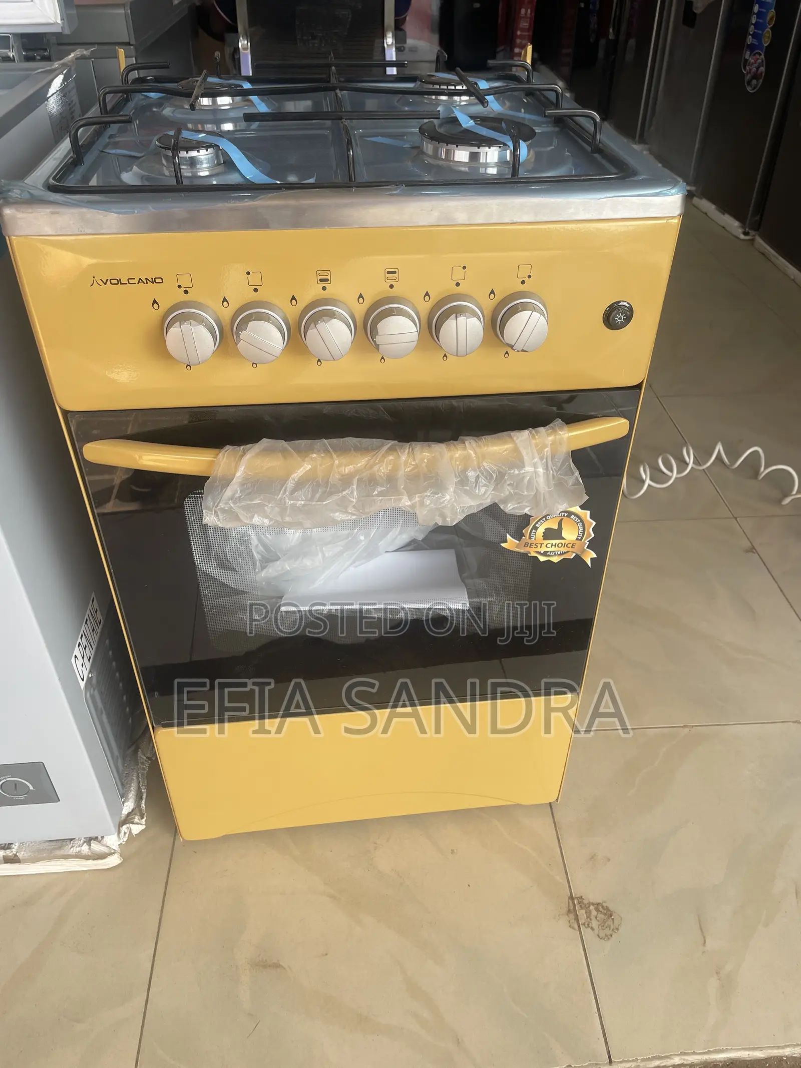 50*50 Volcano Burner With Oven