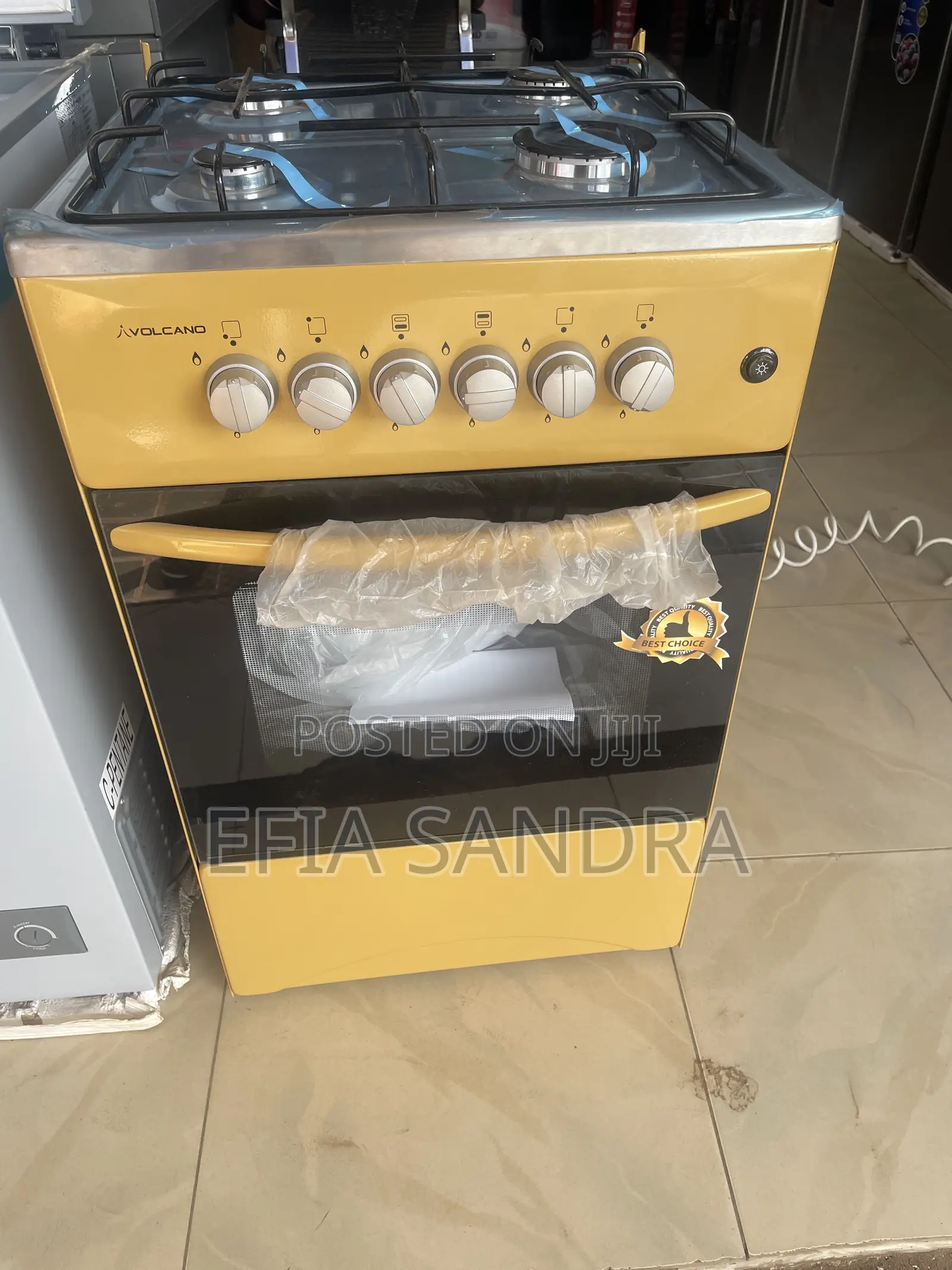 50*50 Volcano Burner With Oven