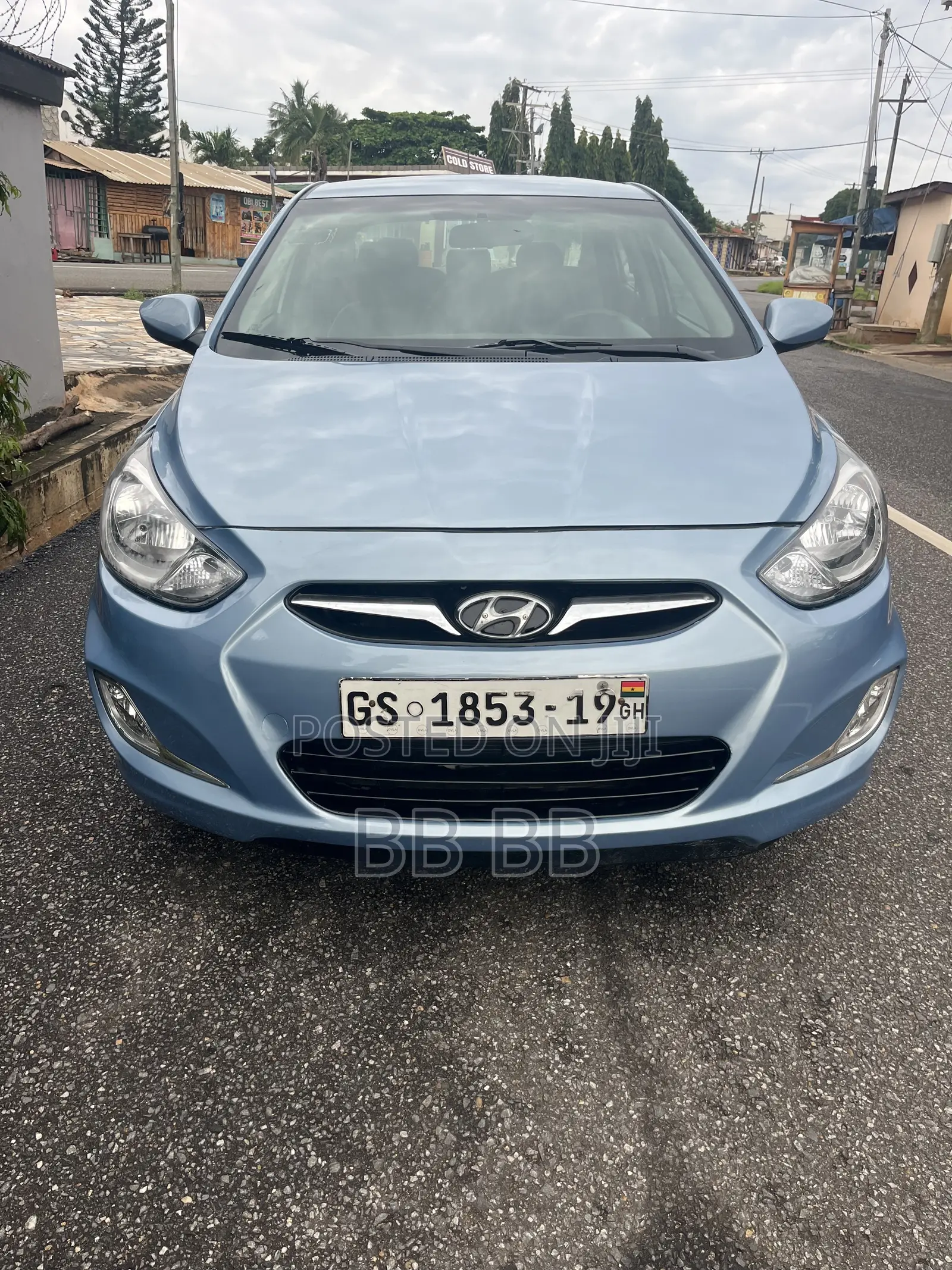 Hyundai Accent 2013 Blue