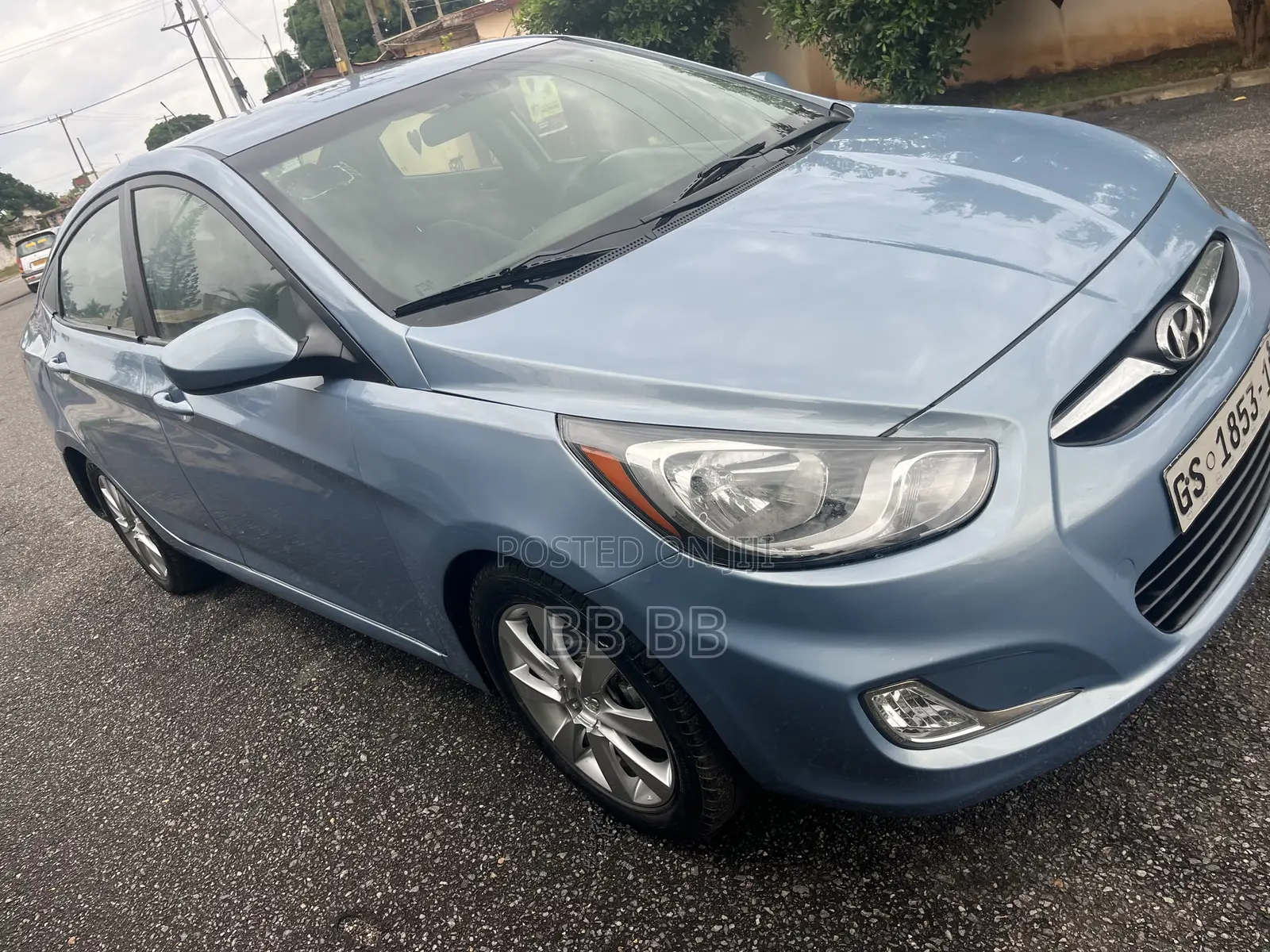 Hyundai Accent 2013 Blue