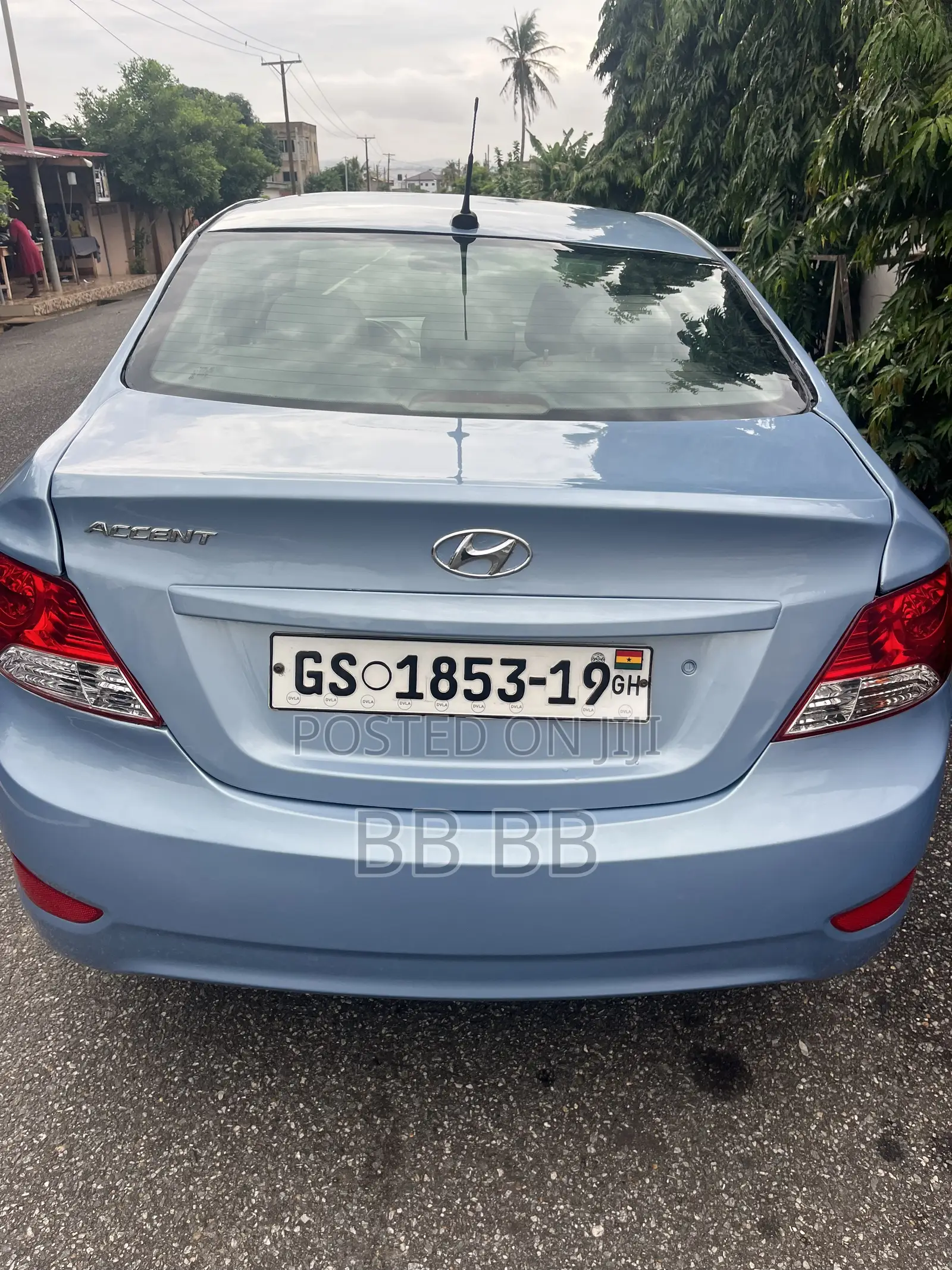Hyundai Accent 2013 Blue
