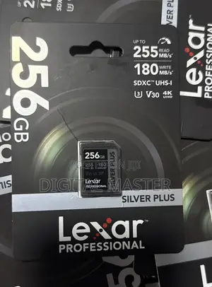 Lexar 256gb Professional Silver Plus Uhs-I SDXC Memory Card