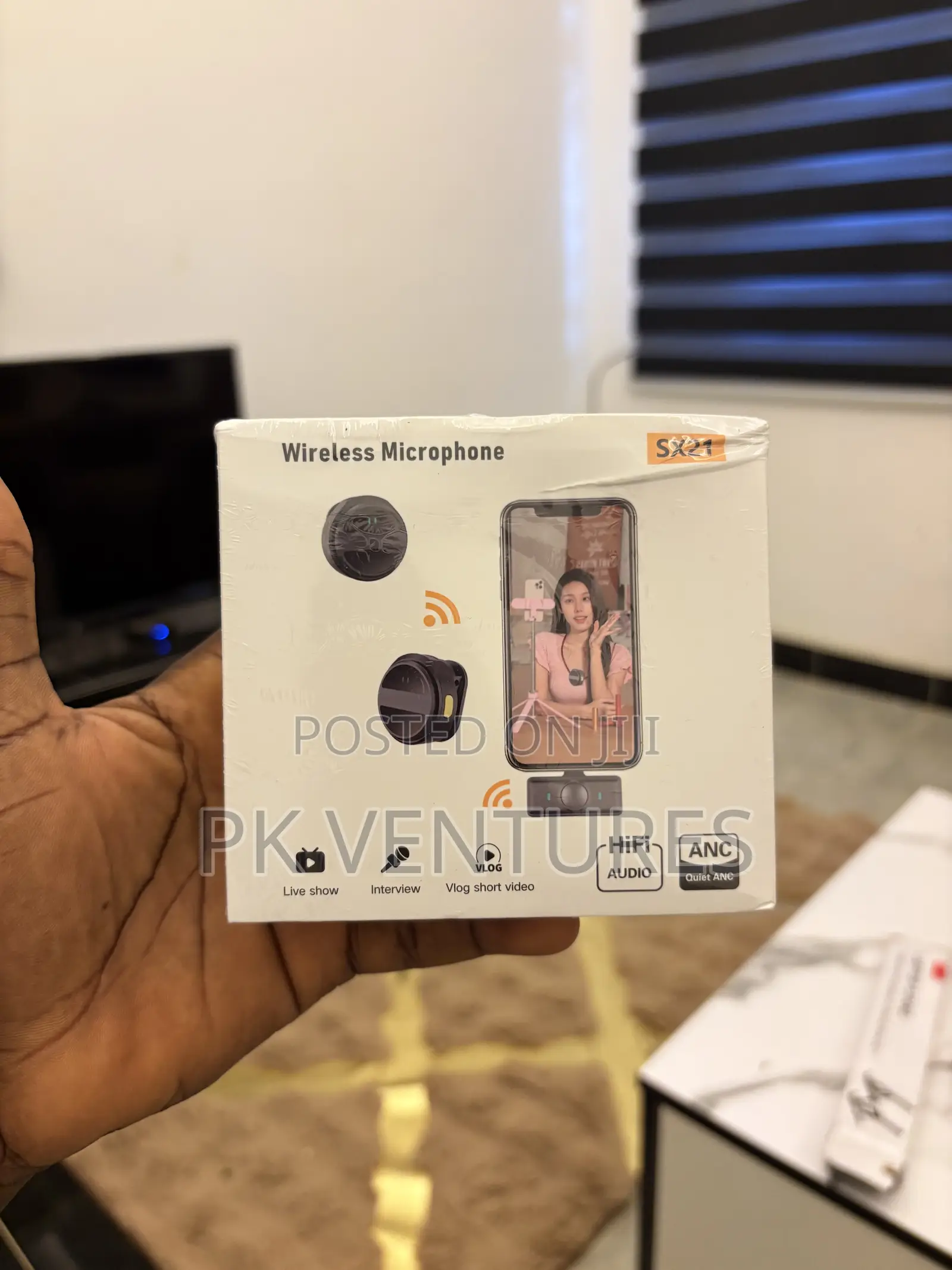 Sx21 Wireless Magnetic Lavalier Microphone