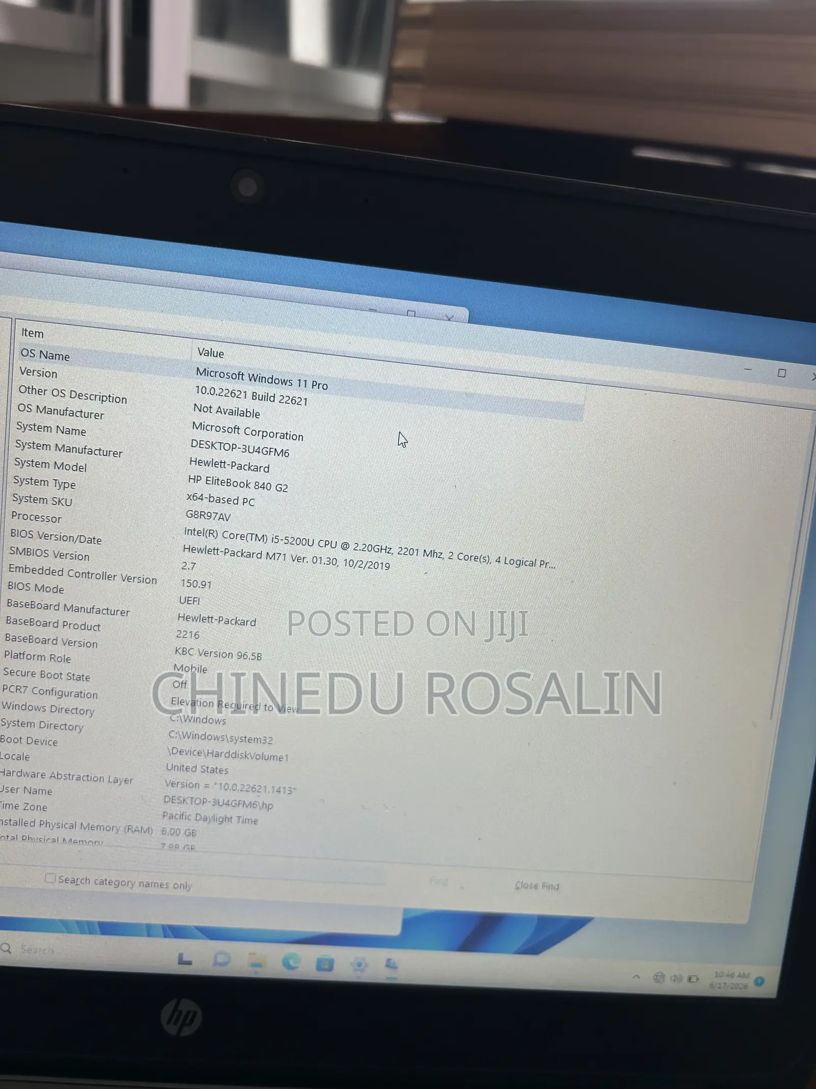 Laptop HP EliteBook 840 G2 8GB Intel Core i5 SSD 256GB