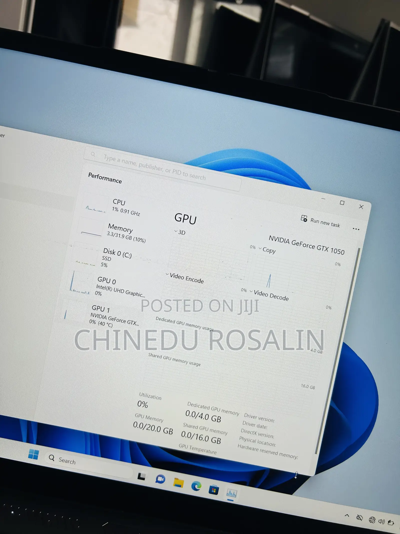 Laptop 32GB Intel Core i7 SSD 512GB