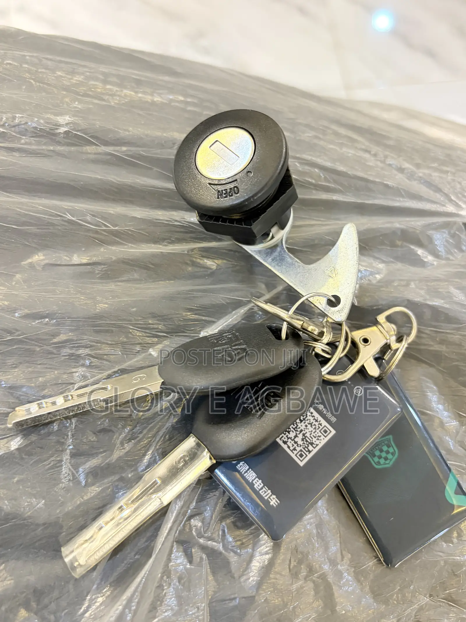 Electric Motorcycle Key Starter