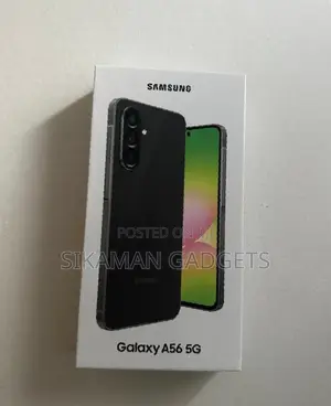 New Samsung Galaxy A56 256 GB Black