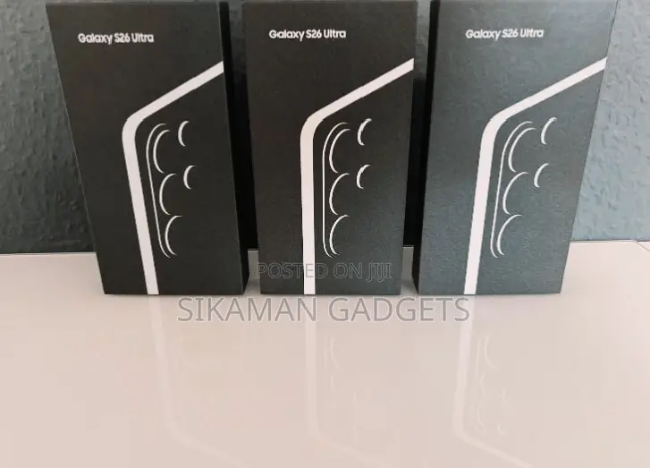 New Samsung Galaxy S26 Ultra 5G 1 TB Black