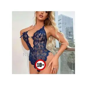 One Piece Women Close Fitting Clothes Sexy v-Neck Backless 575737
