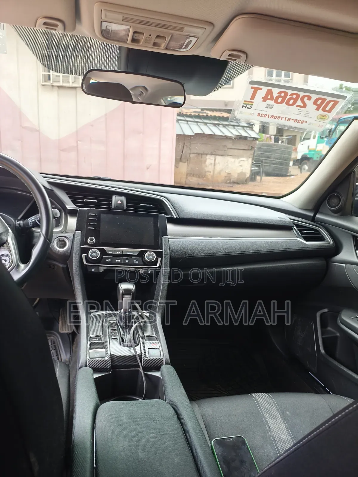 Honda Civic EX Sedan 2020 Black