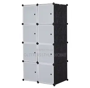 8 Cubes Plastic Wardrobe