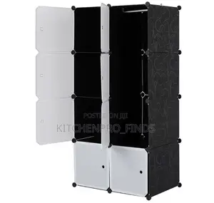 8 Cubes Plastic Wardrobe